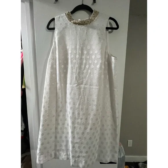 NWT Lilly Pulitzer Brandi Shift Resort White Size 14 - Picture 4 of 5
